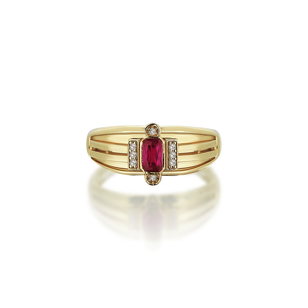 Ruby Line Ring - Üsküplü (1)
