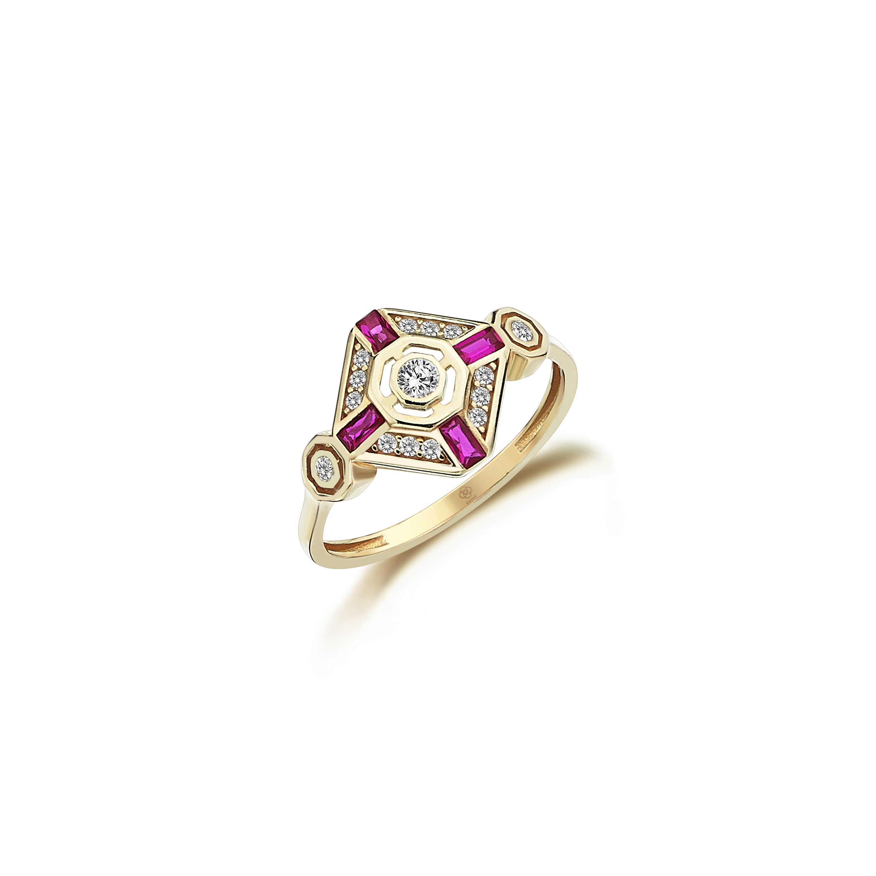 Ruby Queen Ring - Üsküplü