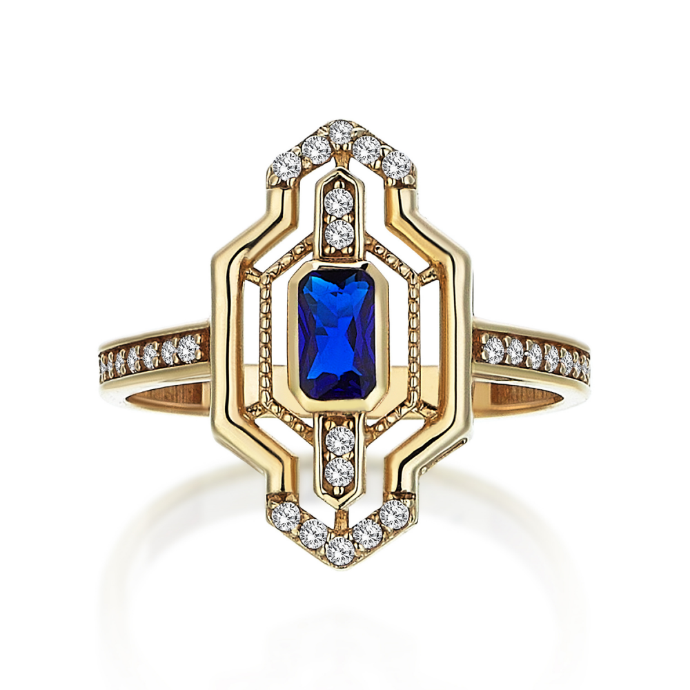 Sapphire Queen Ring - Üsküplü (1)