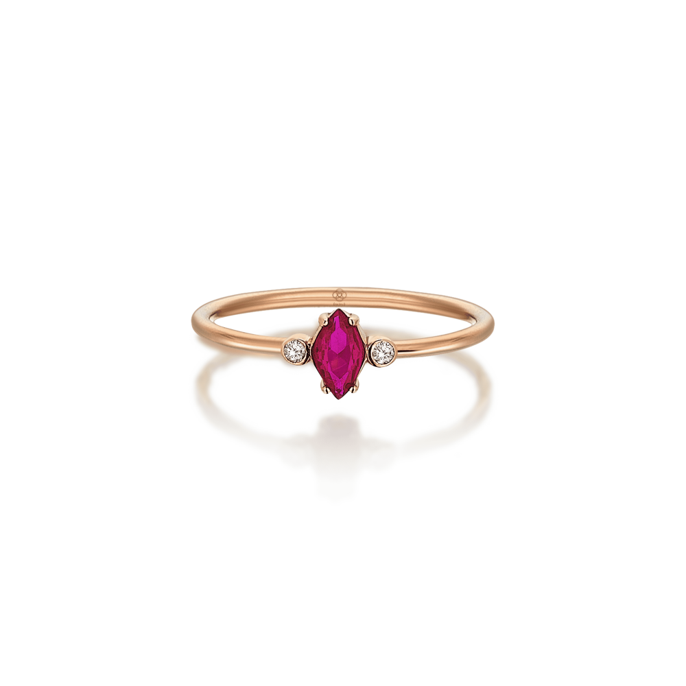Scarlet Ruby Ring - 2