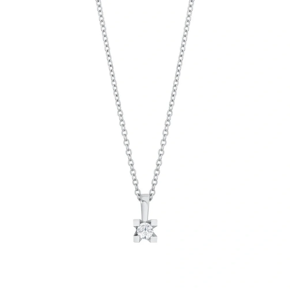 Serene Solitaire Necklace - 3