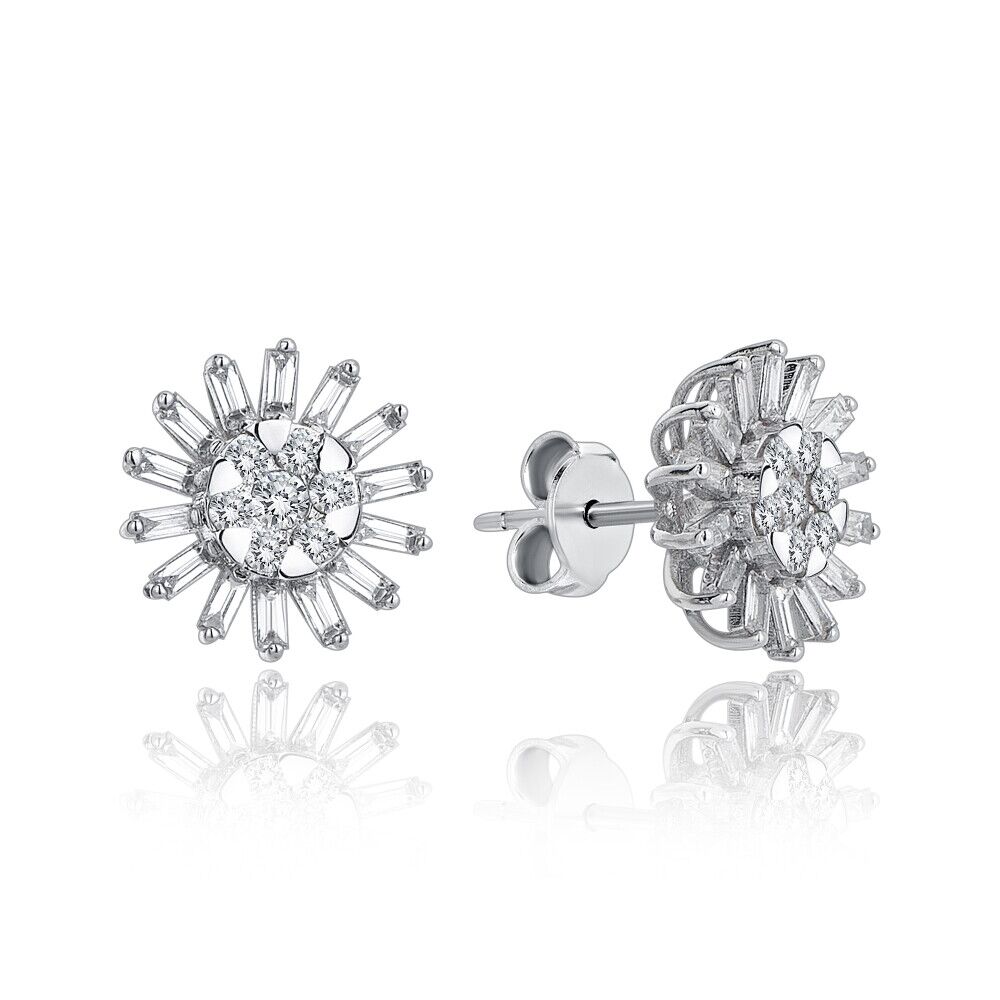 Shining Diamond Earring - 1