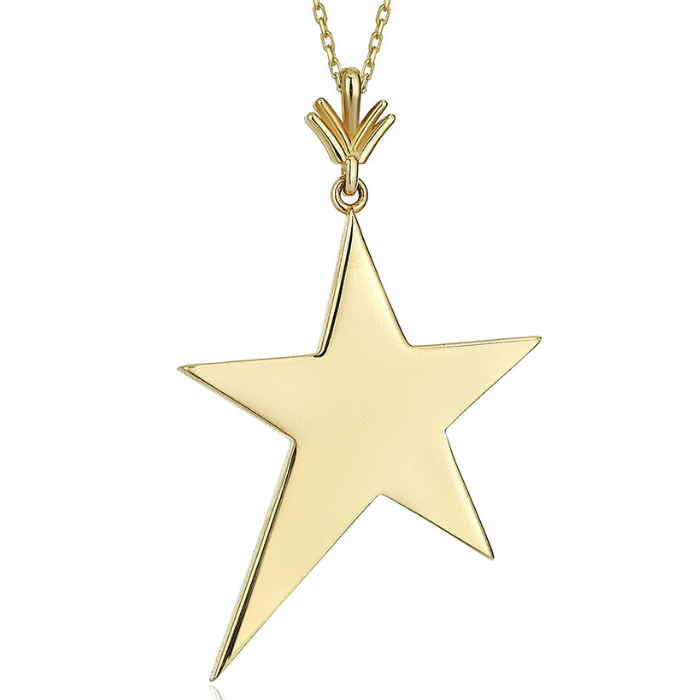 Sliding Star Necklace - Üsküplü