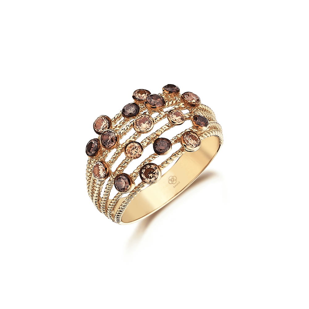 Smoky Topaz Ring - 1