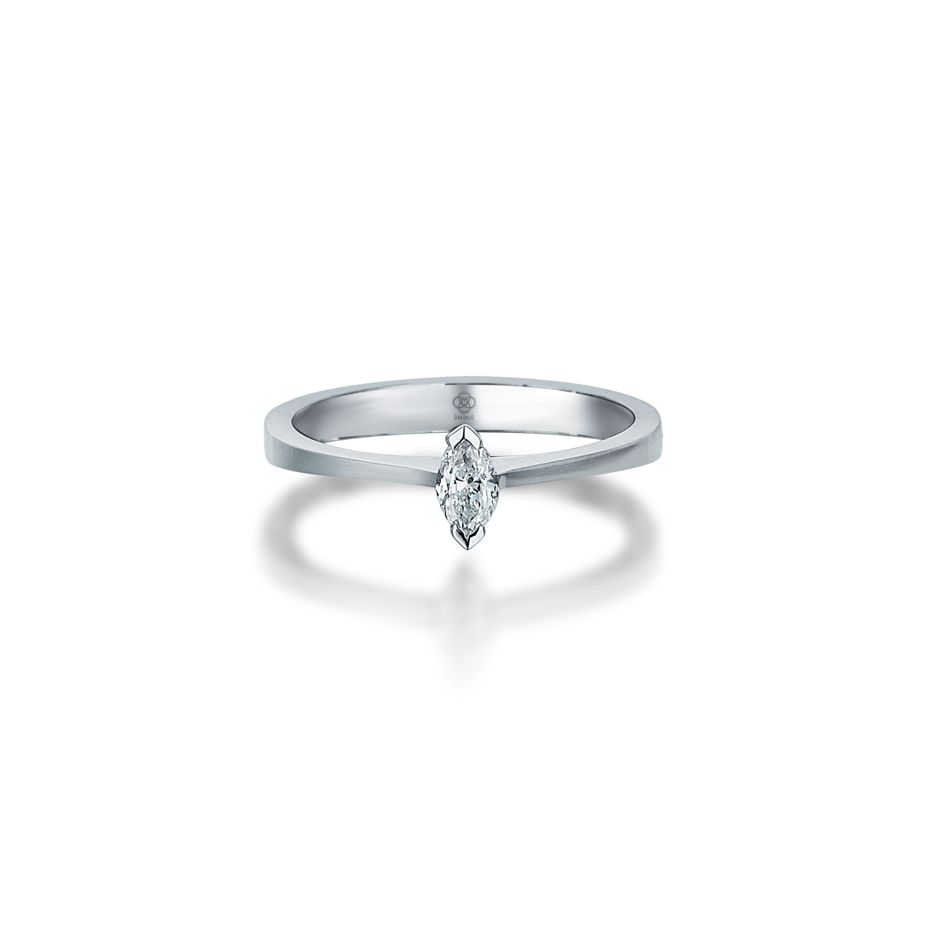 So Simple Marquise Diamond Ring - 2