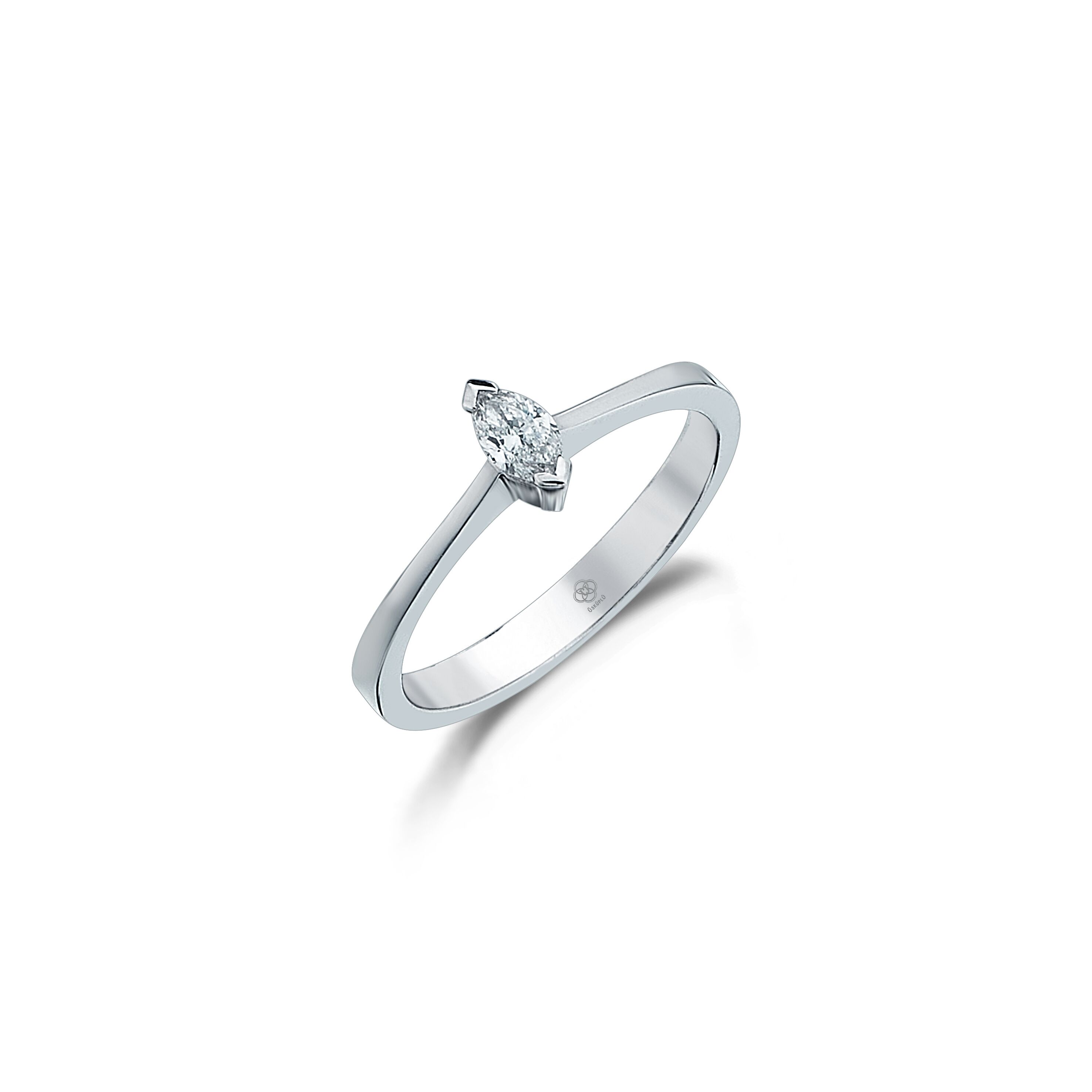 So Simple Marquise Diamond Ring - Üsküplü