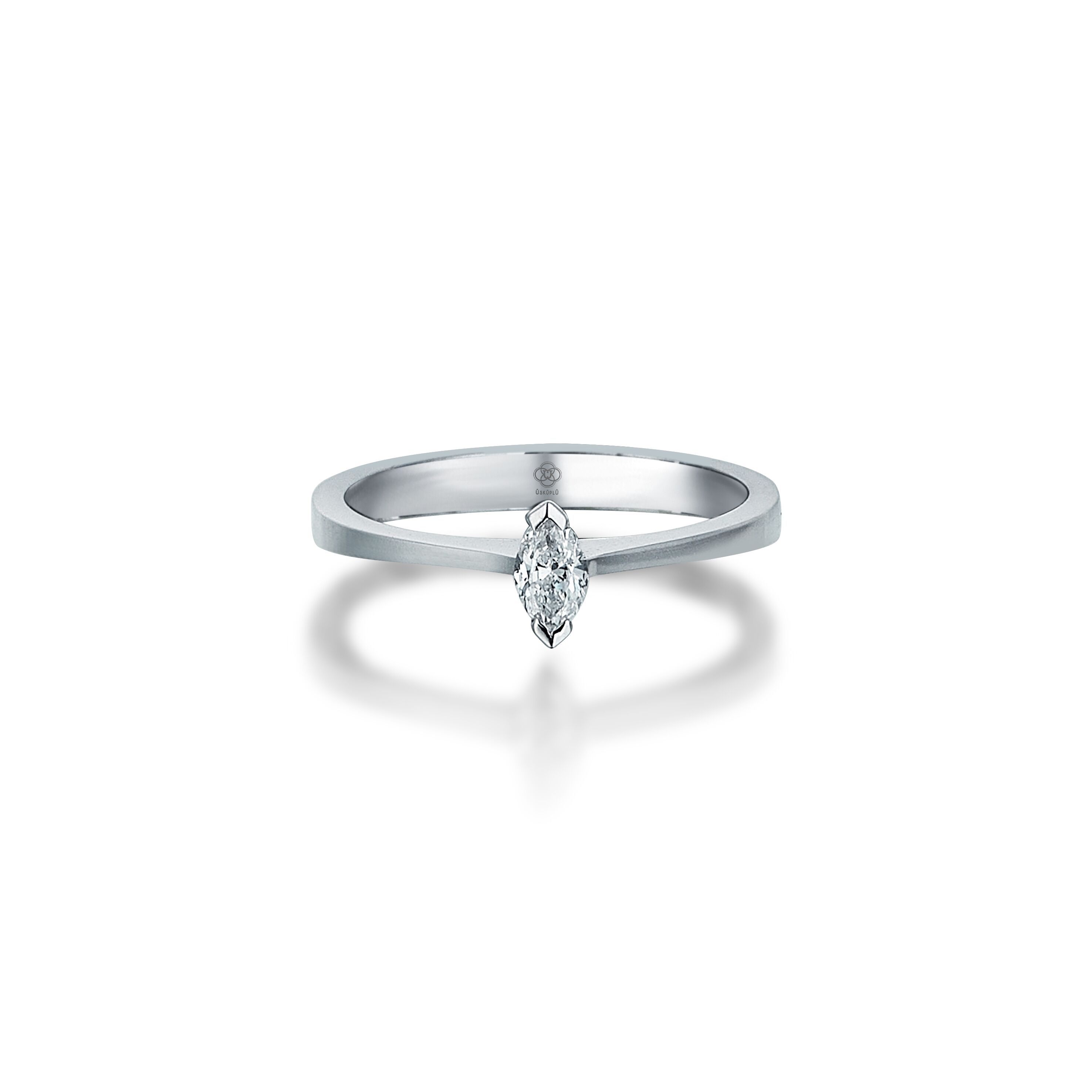 So Simple Marquise Diamond Ring - Üsküplü (1)