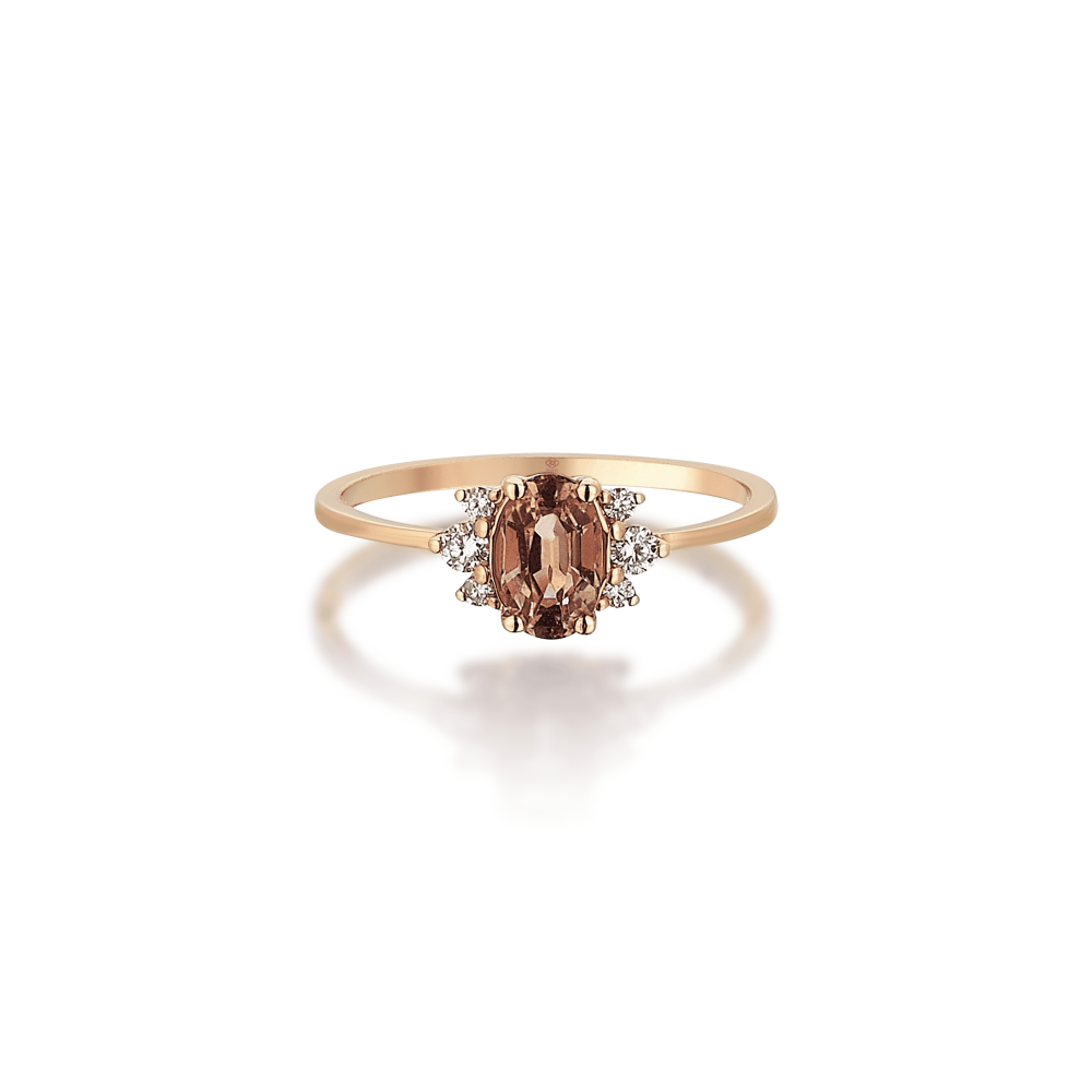 Soft Pink Radiance Ring - 2