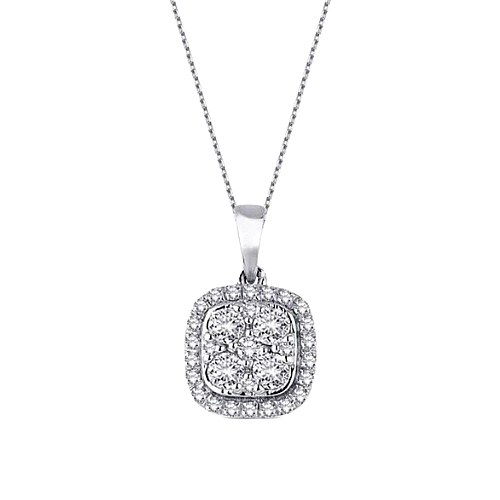 Soft Whisper Diamond Necklace - 2
