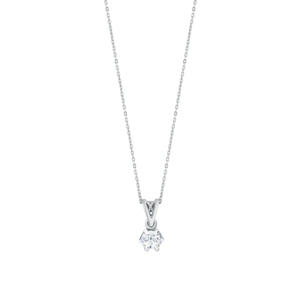 Solea Solitaire Necklace - 3