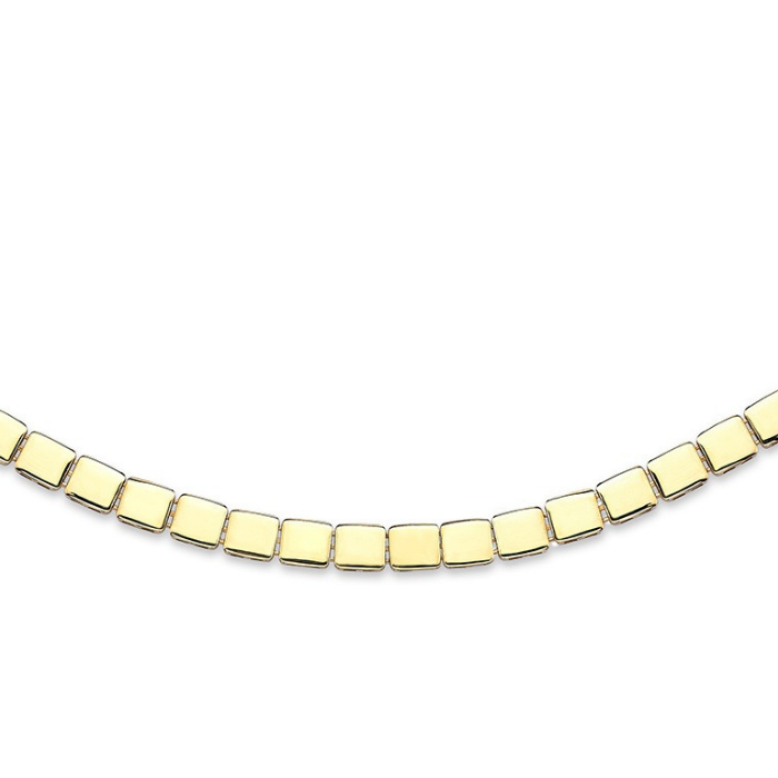 Square Chain Necklace - Üsküplü