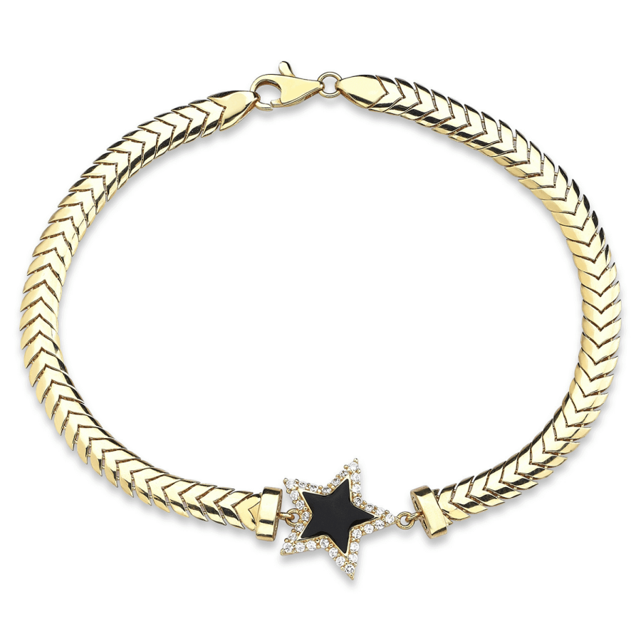Star Omega Chain Bracelet - Üsküplü