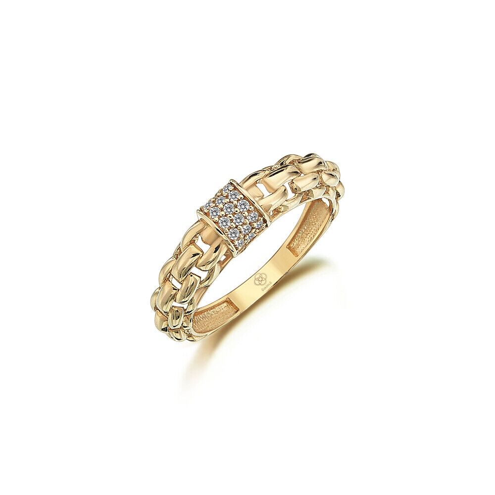 Stoney Knitted Ring - 1