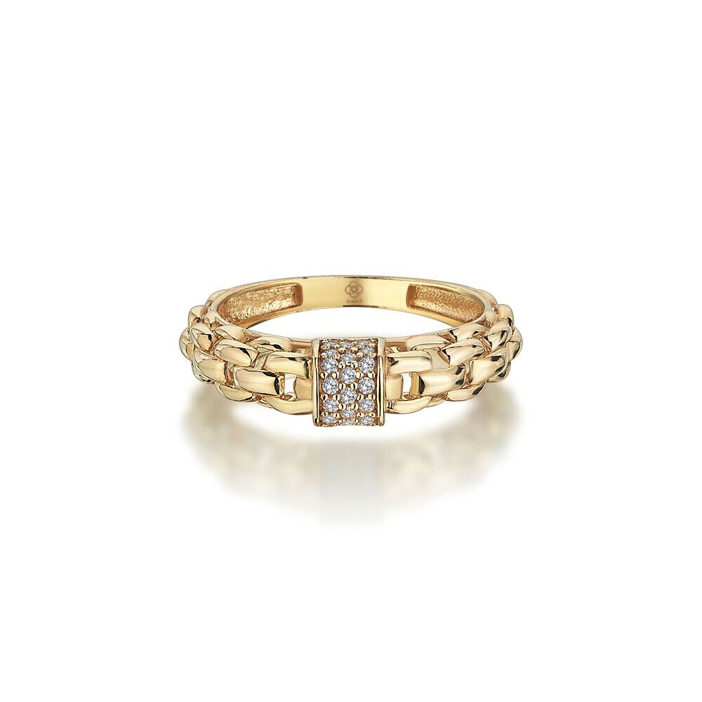 Stoney Knitted Ring - 2