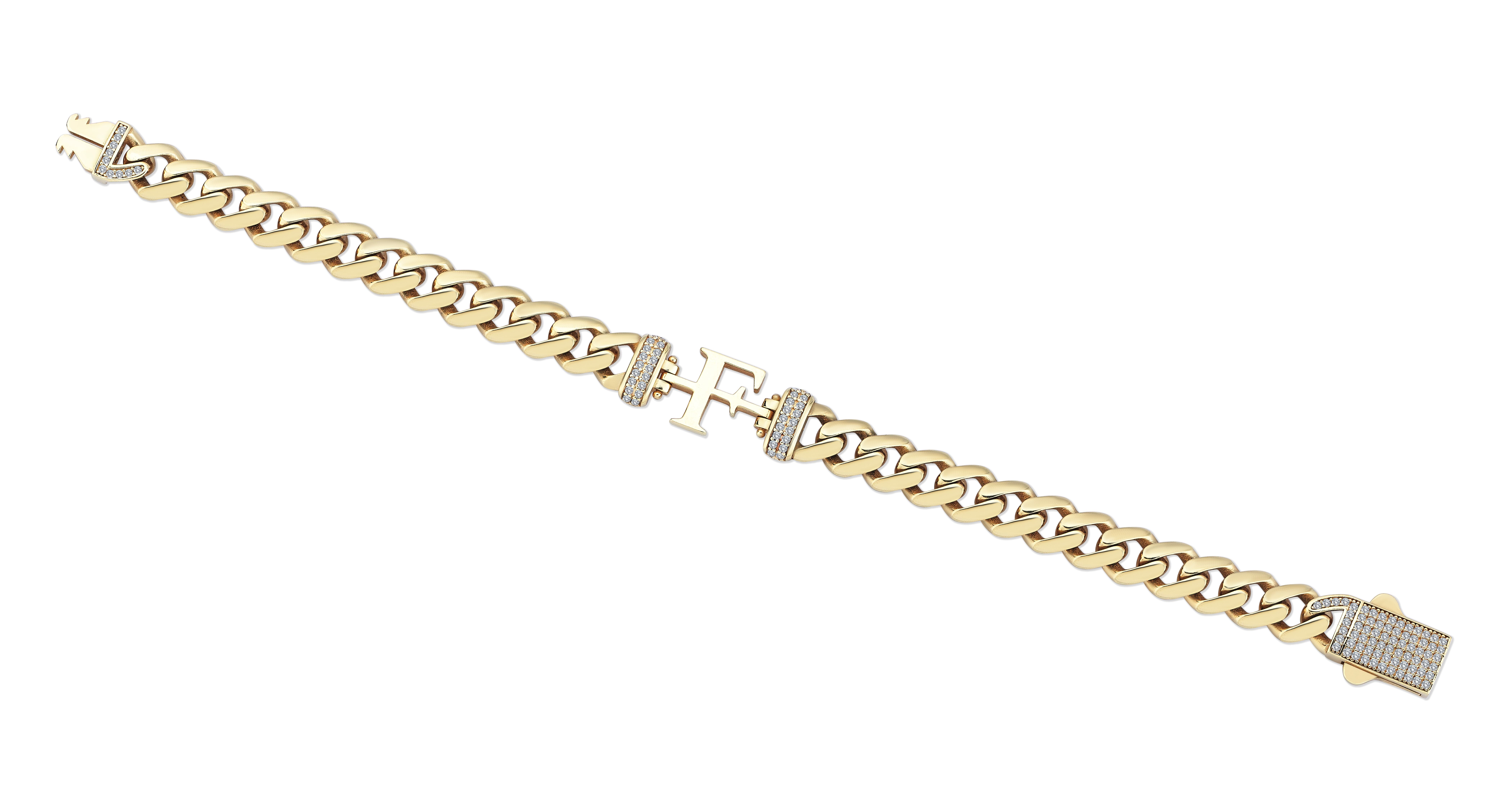 Stoney Letter F Bracelet - Üsküplü (1)