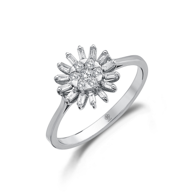Sunny Baguette Diamond Ring - 1