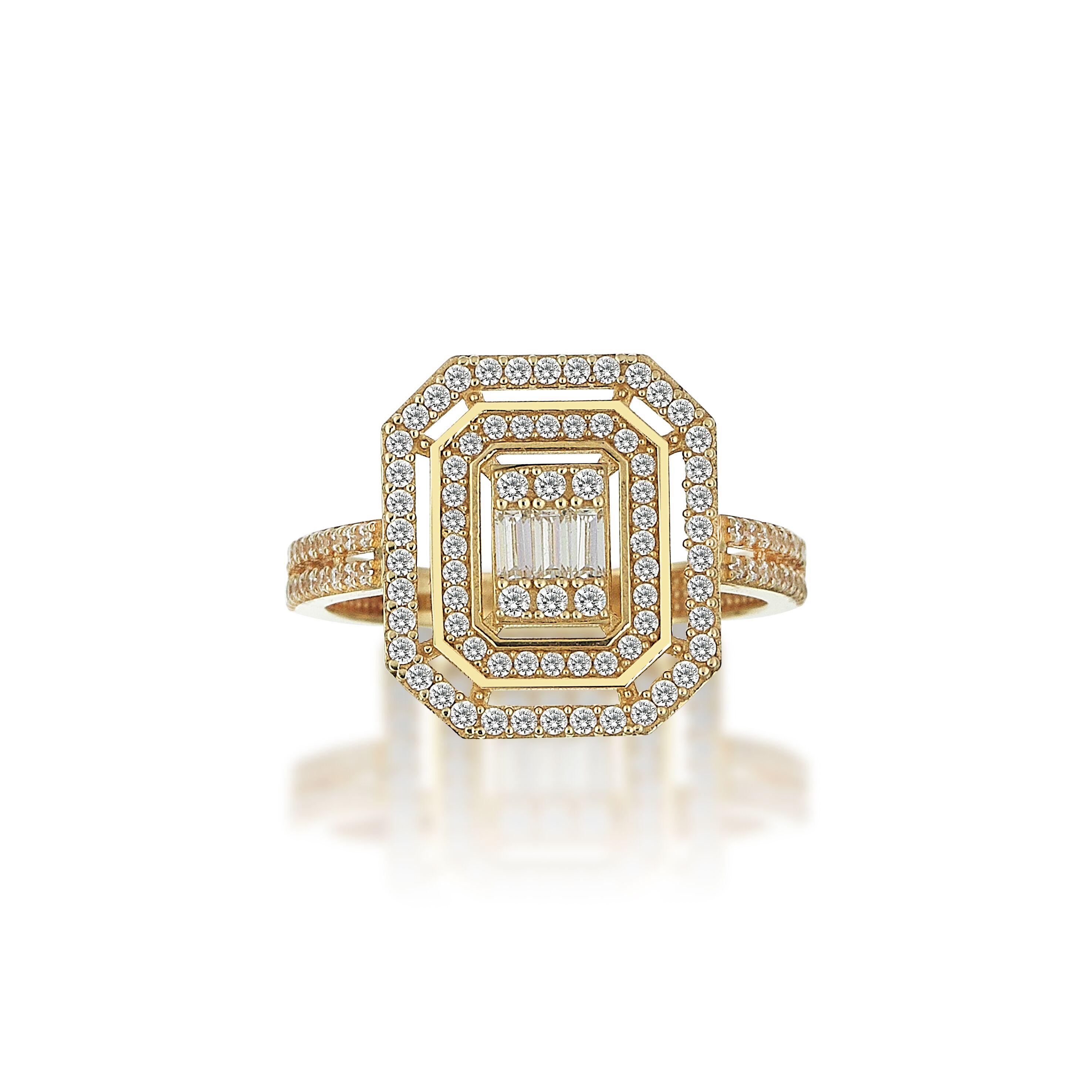 Teen Baguette Ring - Üsküplü (1)