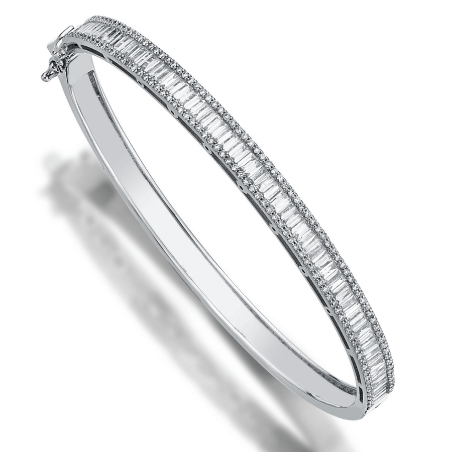 Tennis Baguette Diamond Bracelet - Üsküplü (1)