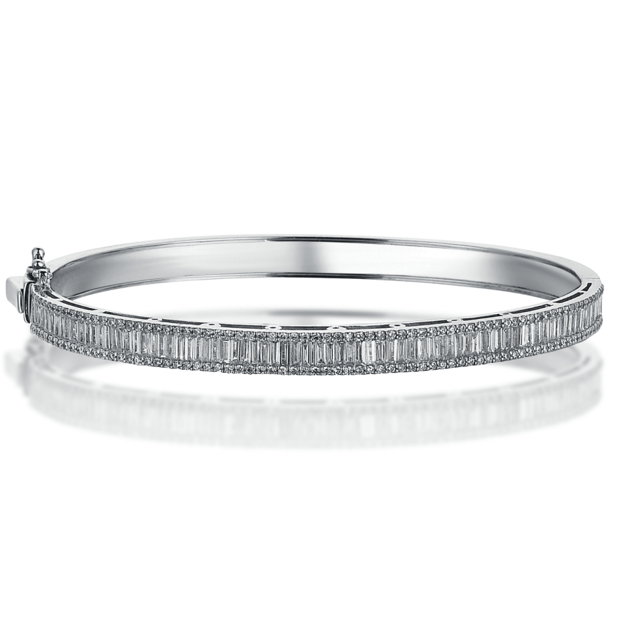Tennis Baguette Diamond Bracelet - Üsküplü