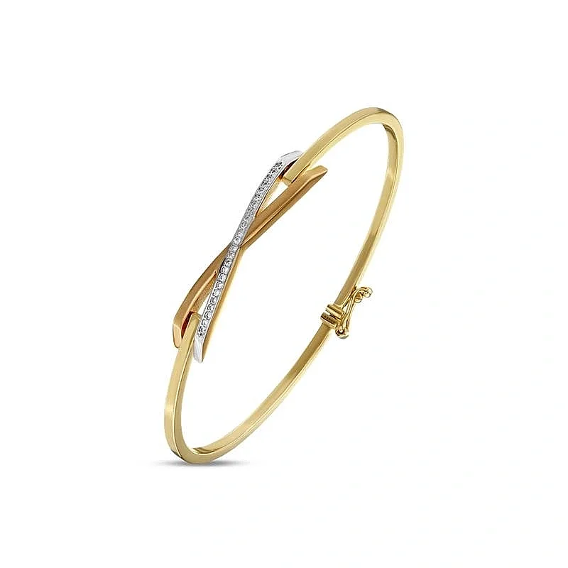 The X Contour Gold Bracelet - Üsküplü (1)