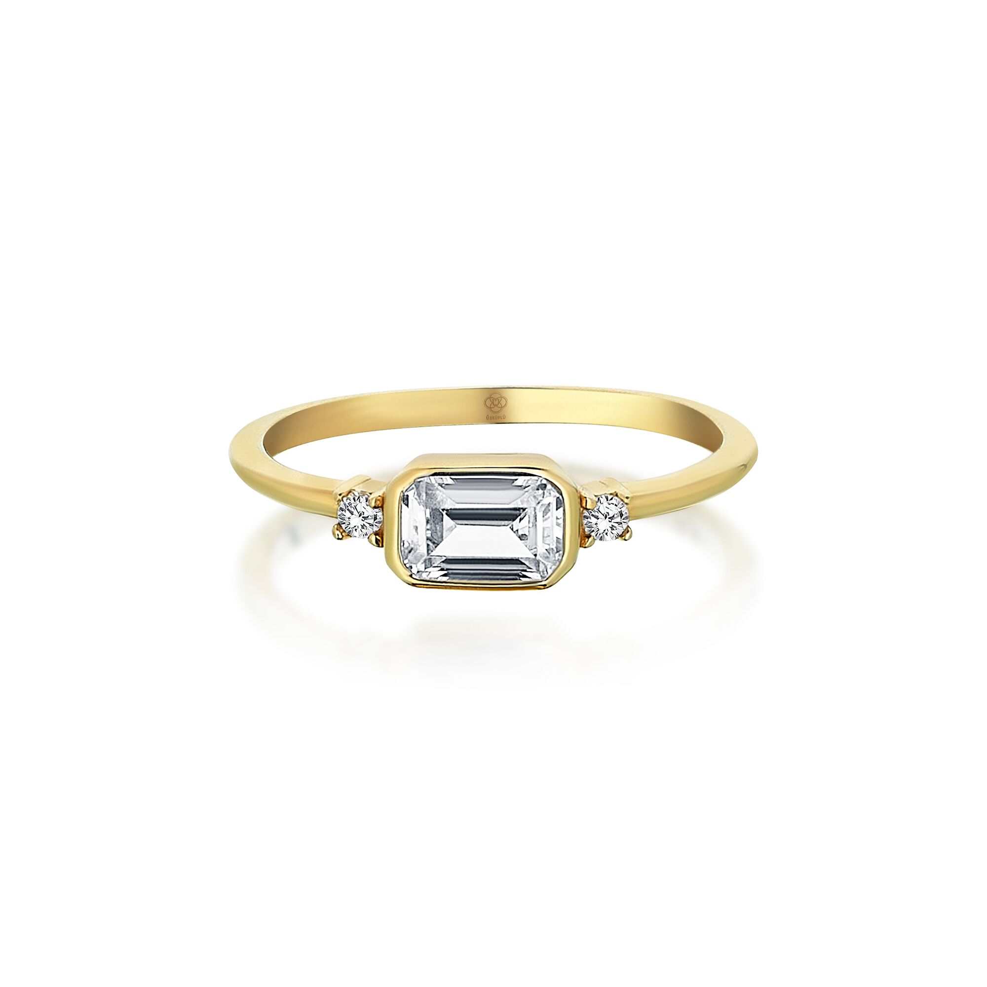 Tiny Baguette Ring - 2
