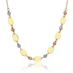 Tricolor Circles Necklace - Üsküplü