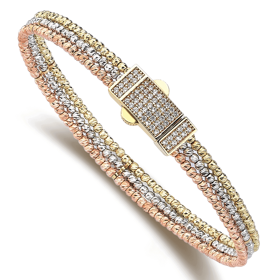 Tricolor Dorikas Cuff Bracelet - Üsküplü (1)