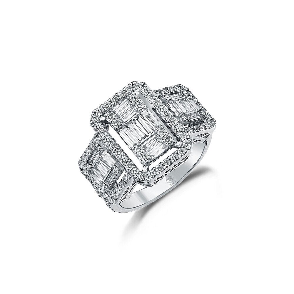 Triple Baguette Ring - Üsküplü (1)
