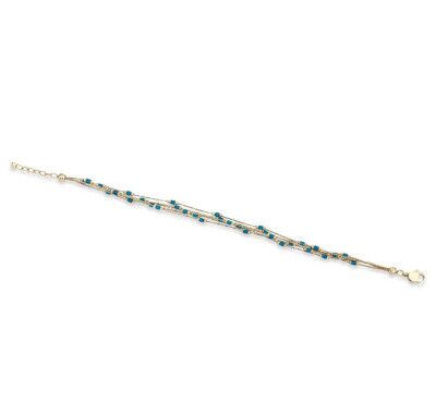 Turquoise Enamel Bracelet - 3