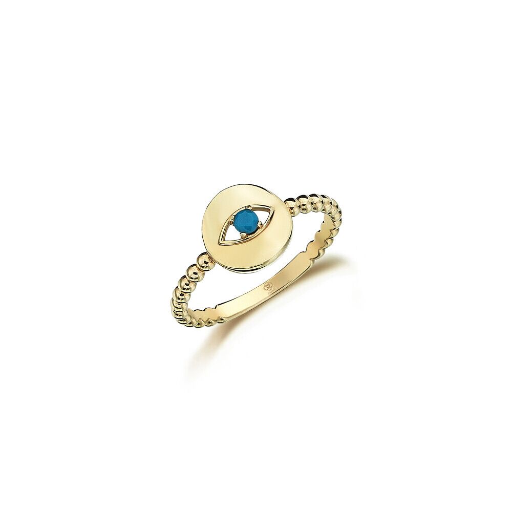 Turquoise Eye Ring - Üsküplü (1)