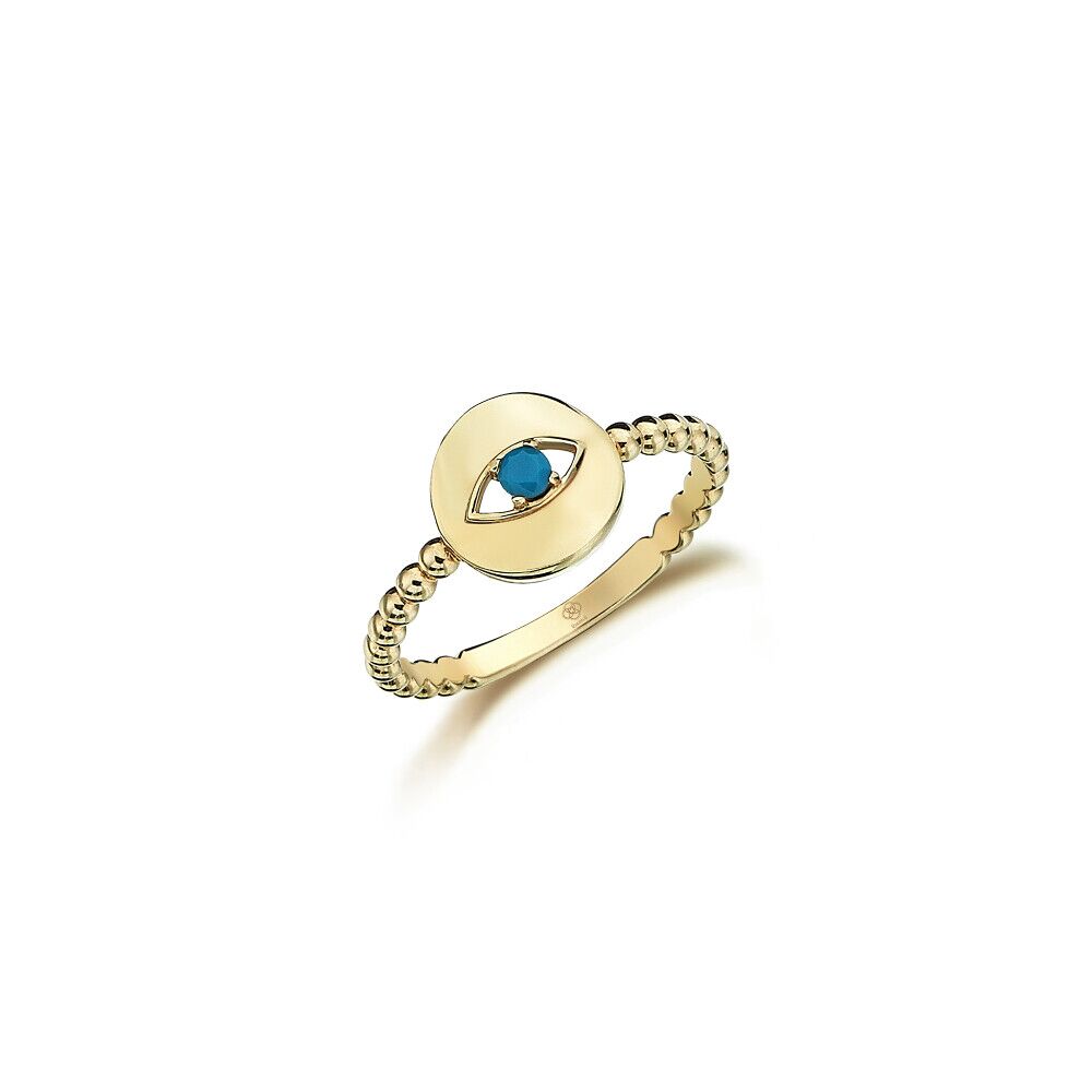Turquoise Eye Ring - 1