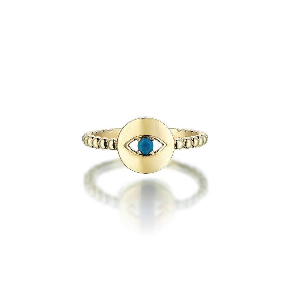 Turquoise Eye Ring - 3