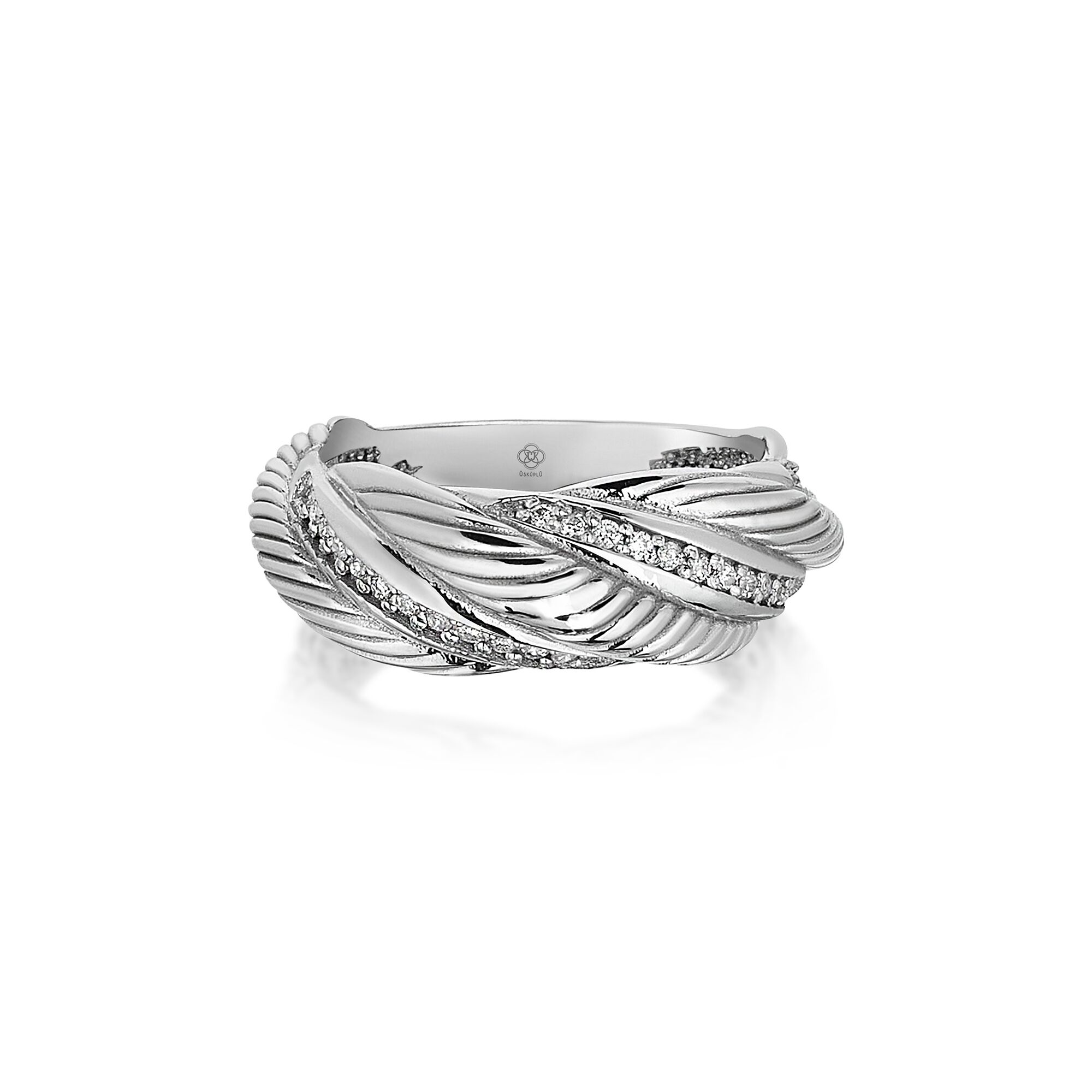 Twisted Diamond Ring - 2