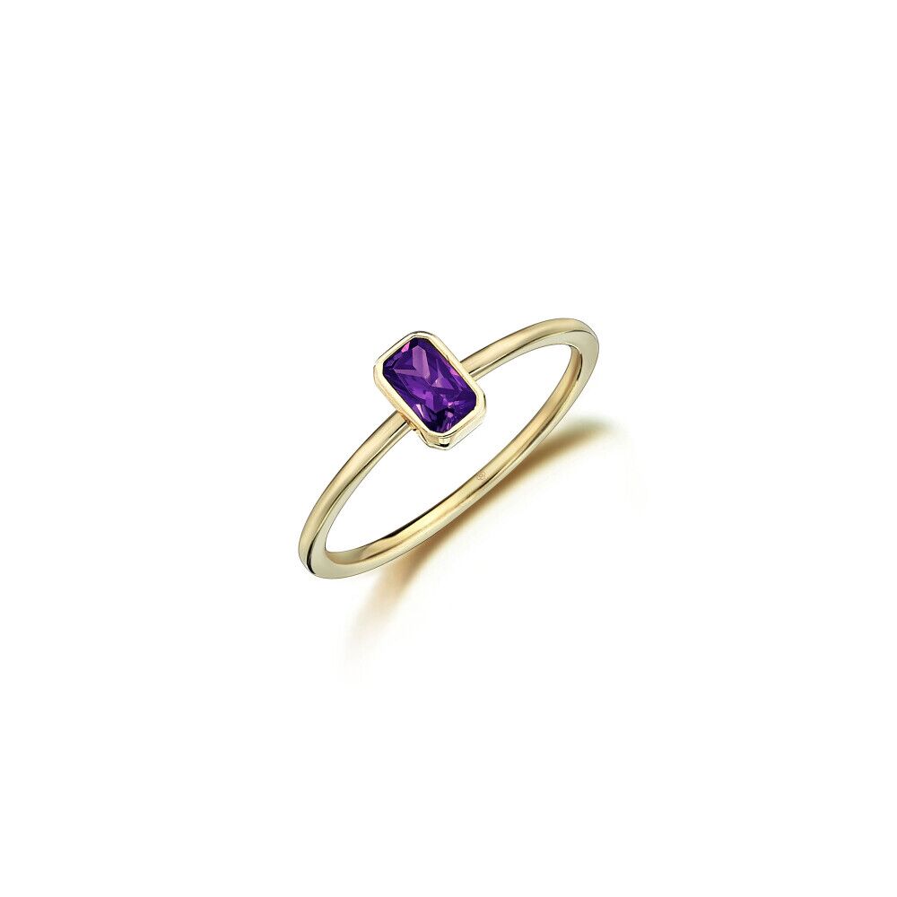 Uno Amethyst Ring - Üsküplü