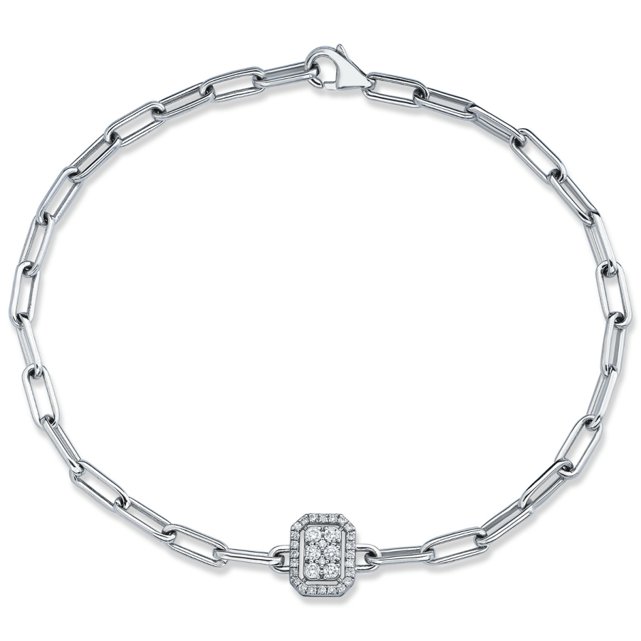 Uno Baguette Chain Bracelet - Üsküplü