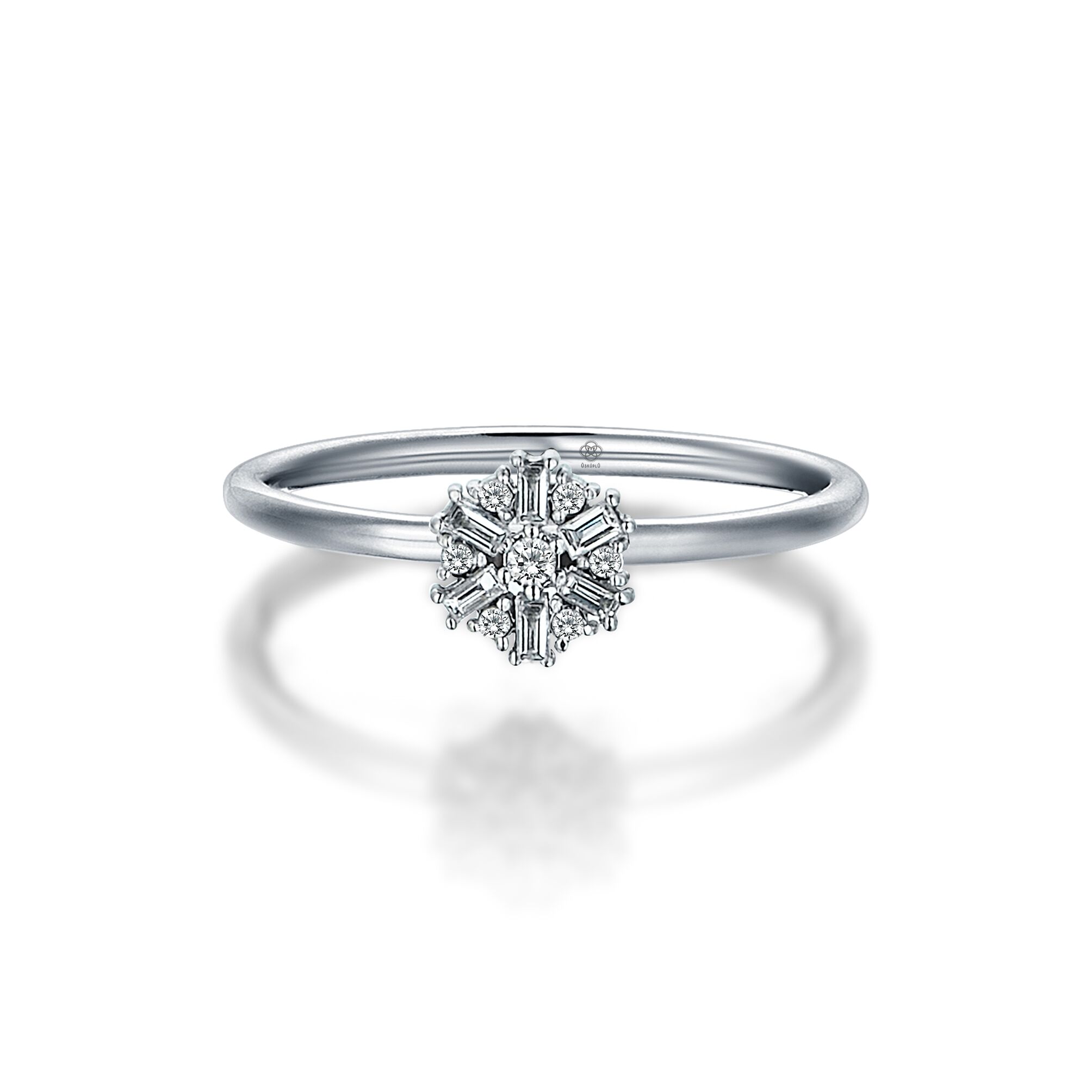 Uno Flower Diamond Ring - 2