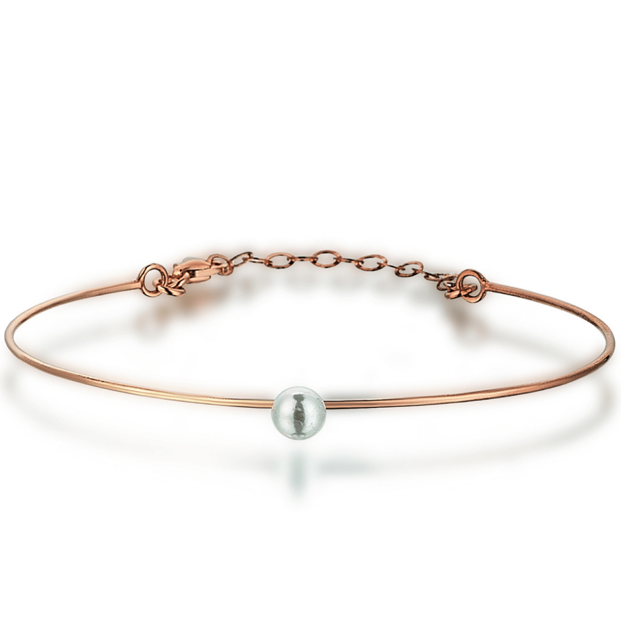 Uno Pearl Rose Bracelet - Üsküplü