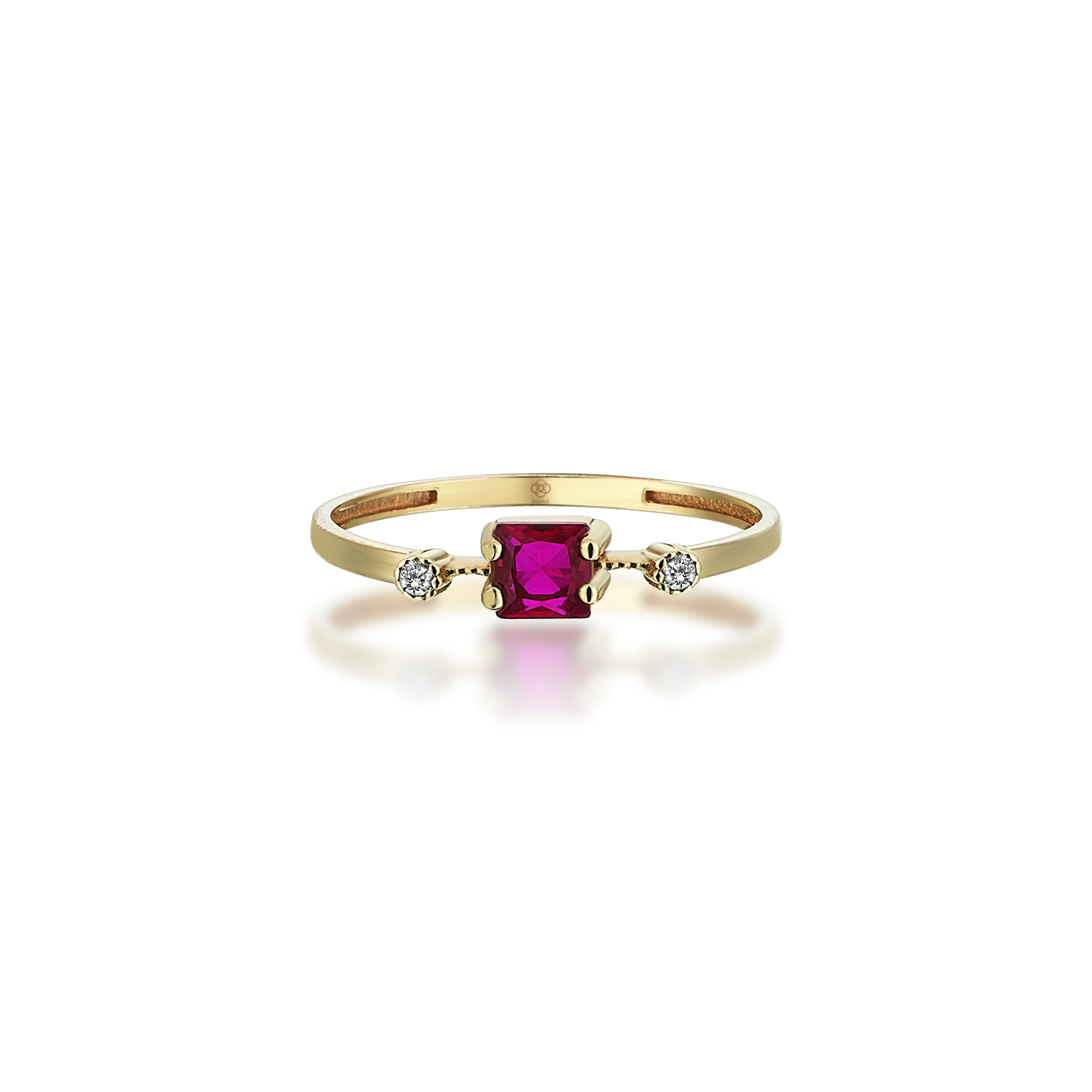 Uno Ruby Elegance Ring - Üsküplü (1)