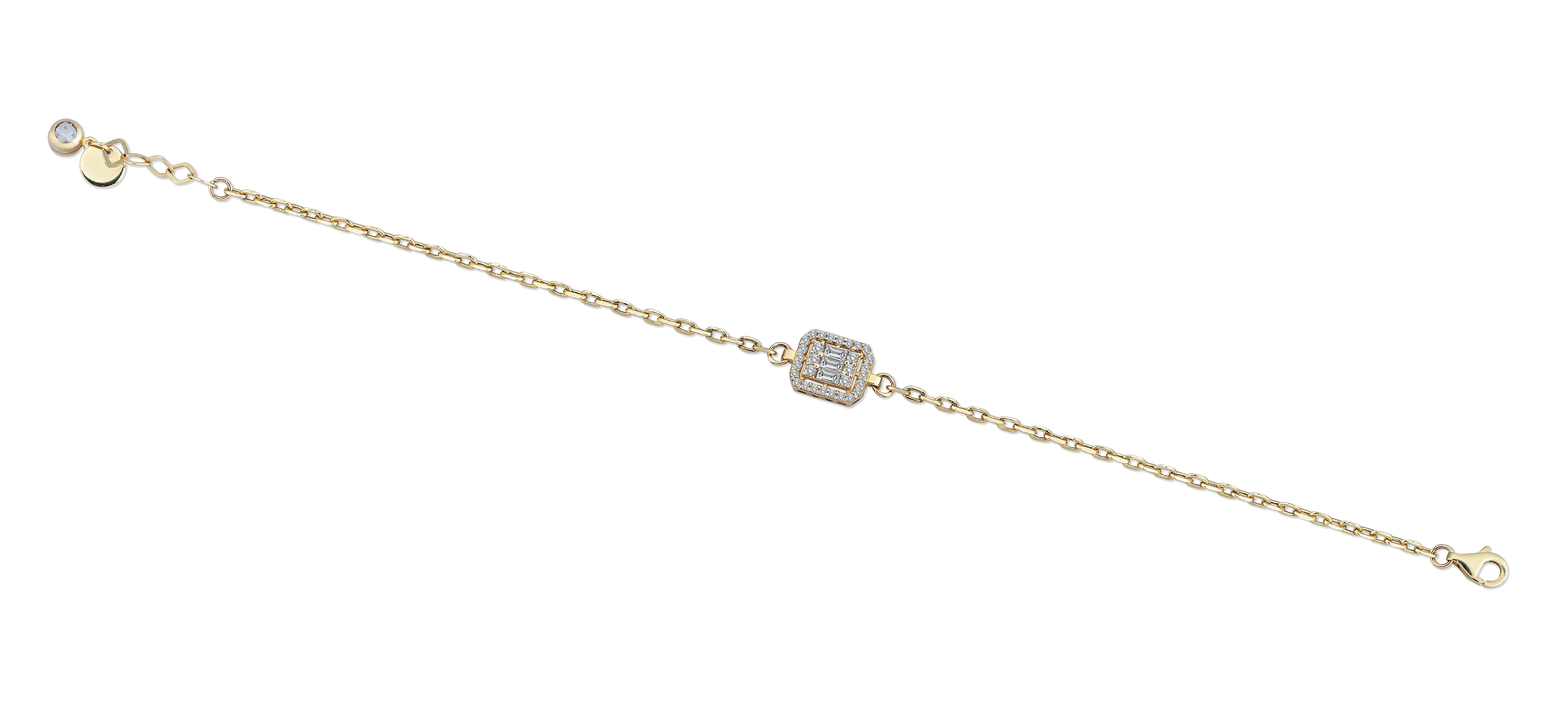 Uno Stone Baguette Bracelet - Üsküplü (1)