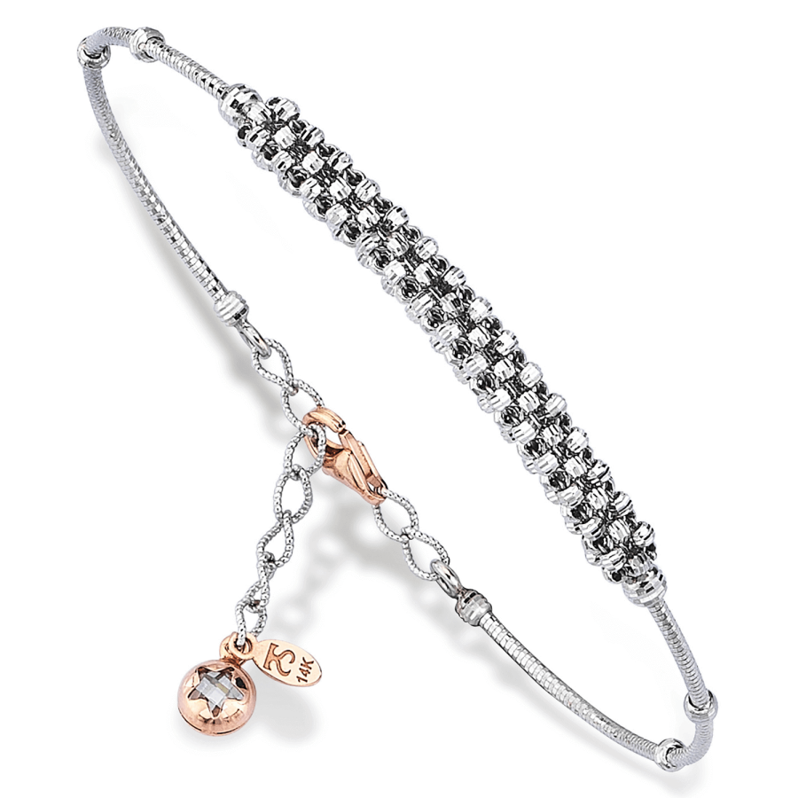 White Popcorn Dorika Bracelet - Üsküplü (1)