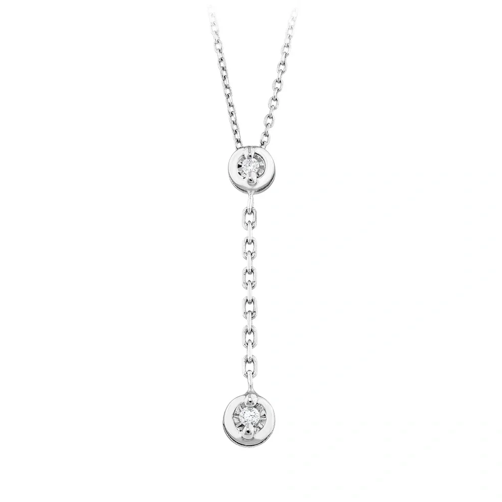 You and Me Diamond Necklace - 1