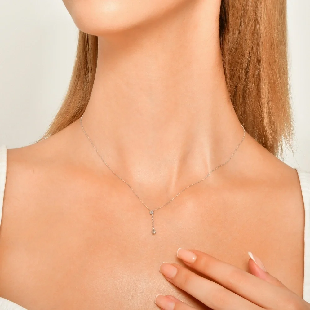 You and Me Diamond Necklace - 2